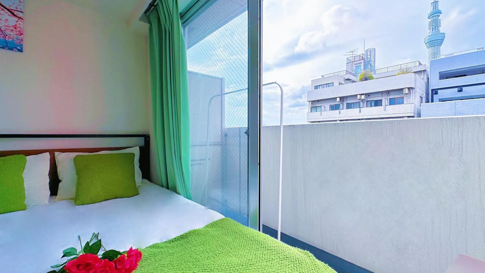 Apartmán Jr錦糸町北口走路约5分钟 靠近浅草和晴空塔房源在8楼有电梯交通方便有阳台靠近浅草天空树 Prefektura Tokio Japonsko